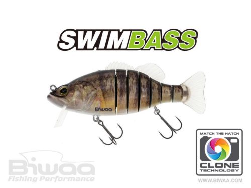 BIWAA SWIMBASS 6" SLOW SINK 15cm 65gr 52 Yellow Pearch