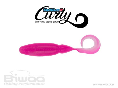 BIWAA TAILGUNR CURLY 2.5" 6.3cm 304 Pink Ice
