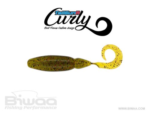 BIWAA TAILGUNR CURLY 3.5" 9cm 004 Watermelon Red