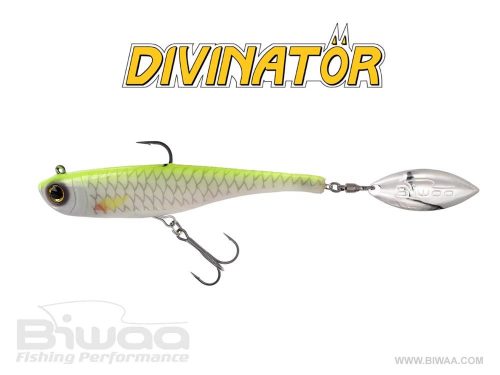 BIWAA DIVINATOR JUNIOR 14cm 22gr 25 Hi Viz