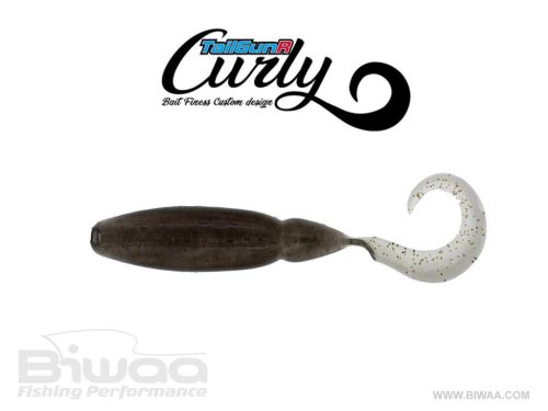 BIWAA TAILGUNR CURLY 3.5" 9cm 206 Golden Shiner