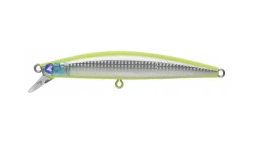 BLUEBLUE BLOOOWIN! 80S 80mm 8gr #34 Double Chartreuse Silver