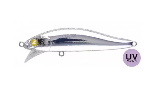 BLUEBLUE ZEPPER 80F 80mm 9gr JAPAN LIMITED Chameleon Diamond UV