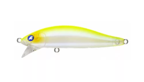 BLUEBLUE ZEPPER 80S 80mm 10gr #03 Chartreuse Back Pearl