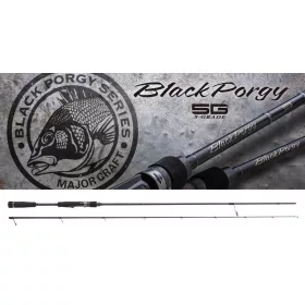 MAJOR CRAFT BLACKPORGY 5G BP5S-782ML FAST 2.38m 3-15gr