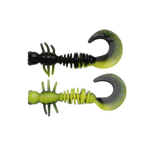 Berkley PowerBait® Power® Curly Black/Sunshine Yellow