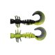 Berkley PowerBait® Power® Curly Black/Sunshine Yellow