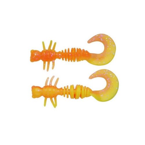 Berkley PowerBait® Power® Curly Fluo Orange/Sunshine Yellow