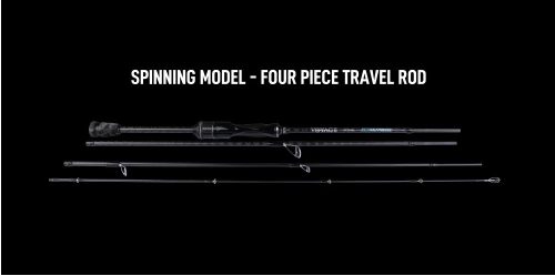 Voyage 6'8 4 részes UL Spinning utazószett - 208 cm / 1-8 g