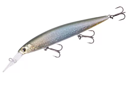 MAJOR CRAFT CEANA JERKBAIT 110SPM MIDDLE 11cm 17gr #002 Green Back Silver