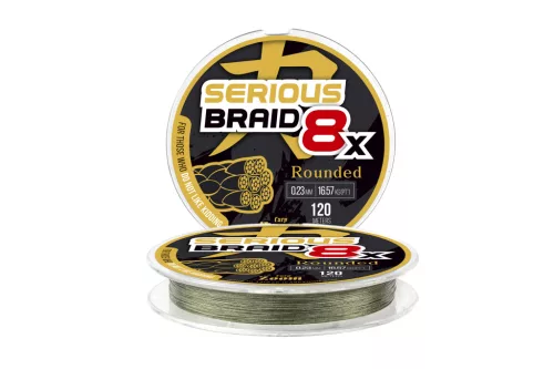 CZ Serious 8X fonott zsinór, o 0,41 mm, zöld