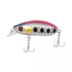   PZ Beetle wobbler, 5 cm, 7,8 g, rózsaszín, fehér, fekete, úszó