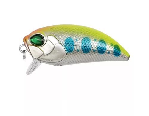 PZ Angry Crank wobbler, 5 cm, 8 g, zöld, fehér, kék, úszó