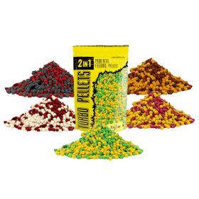   CZ 2in1 Turbo gyors oldódású pellet, 3 mm, csoki, narancs, 500 g