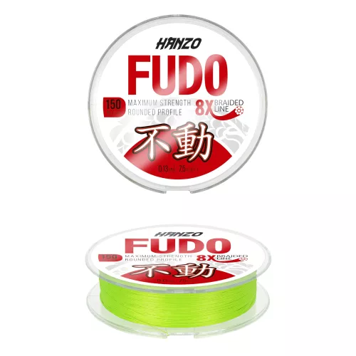 Hanzo Fudo fonott horgászzsinór, o 0,19 mm, 150 m, 11,8 kg