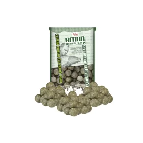   CZ Amur-Grass Carp Boilie horogcsali, 20 mm, fűszeres, zöld, 800 g
