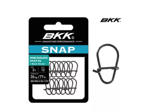 BKK Duolock Snap-52 (Black Nickel)  000#