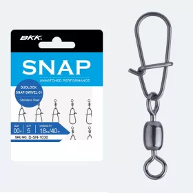BKK DUOLOCK SNAP SWIVEL-51 1  5db/csomag