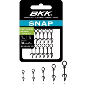 BKK Corkscrew Snap-42 (Black Nickel)  4#