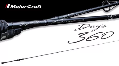 MAJOR CRAFT DAY'S 360 D360C-66M BAITCAST R-FAST 1.98 1/4-1oz 7-28gr