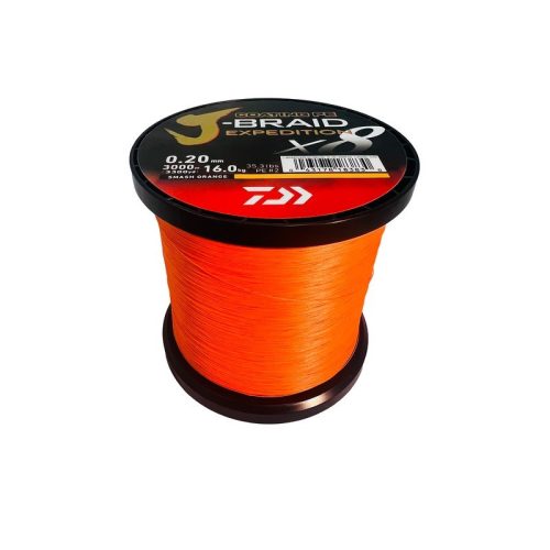 Daiwa J-Braid Expedition Smash Orange