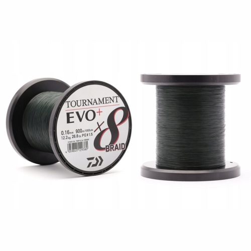 Daiwa Tournament X8 Braid EVO+ zöld 0,20mm