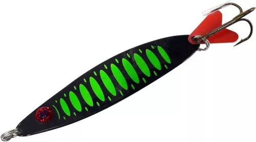 DAM Effzett Slim Standard Spoon 4.5cm 8gr Fluo Green Black Uv