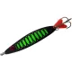 DAM Effzett Slim Standard Spoon 4.5cm 8gr Fluo Green Black Uv