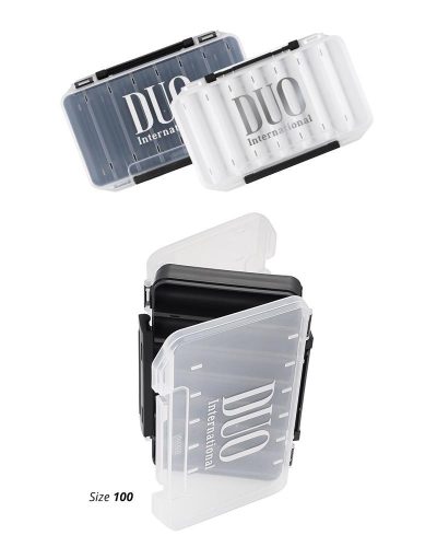 DOBOZ DUO REVERSE LURE CASE 100 19.3x10x3cm White/Silver Logo