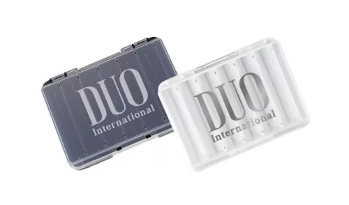 DOBOZ DUO REVERSE LURE CASE D86 14x10.4x3.2cm White/Silver Logo