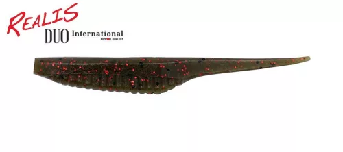 DUO REALIS VERSA PINTAIL 3" 7.6cm F018 Green Pumpkin Red Flake