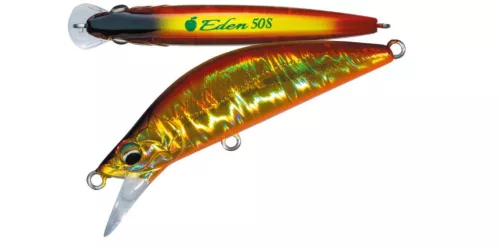 MAJOR CRAFT FINETAIL EDEN 60H 6cm 7gr #015 Laser Red Gold
