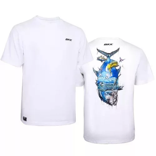 BKK SHORT SLEEVE CASUAL SHIRT  GT - WHITE  3XL