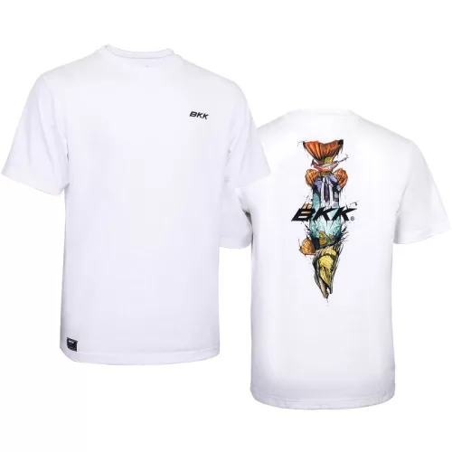 BKK SHORT SLEEVE CASUAL SHIRT  PIKE - WHITE  3XL