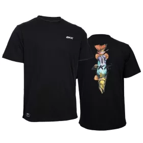 BKK SHORT SLEEVE CASUAL SHIRT  PIKE - BLACK  XXL