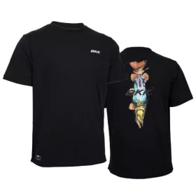 BKK SHORT SLEEVE CASUAL SHIRT  PIKE - BLACK  3XL