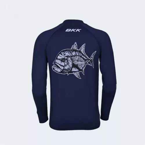 BKK LONG SLEEVE PERFORMANCE SHIRT - GT - BLUE S