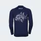 BKK LONG SLEEVE PERFORMANCE SHIRT - GT - BLUE S