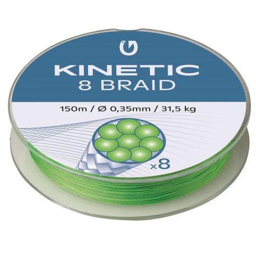 8 Braid 150m 0,26mm/20,6kg Fluo Green