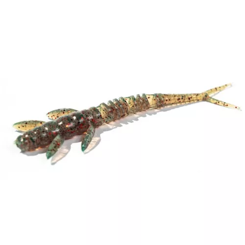 FISHUP Flit 3" (8pcs.), #019 - Motor Oil/Red