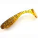 FISHUP Wizzle Shad 2" (10pcs.), #036 - Caramel/Green & Black