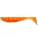 FISHUP Wizzle Shad 2" (10pcs.), #049 - Orange Pumpkin/Black