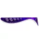 FISHUP Wizzle Shad 2" (10pcs.), #060 - Dark Violet/Peacock & Silver