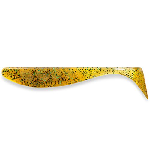 Wizzle Shad 3" (8pcs.), #036 - Caramel/Green & Black