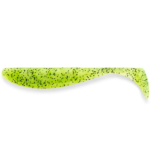 Wizzle Shad 3" (8pcs.), #055 - Chartreuse/Black