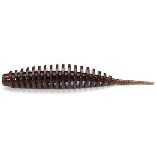 Tanta 1.5" (10pcs.), #050 - Green Pumpkin Brown/Red & Purple
