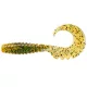 FISHUP Fancy Grub 2" (10pcs.), #036 - Caramel/Green & Black