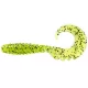 FISHUP Fancy Grub 2" (10pcs.), #055 - Chartreuse/Black