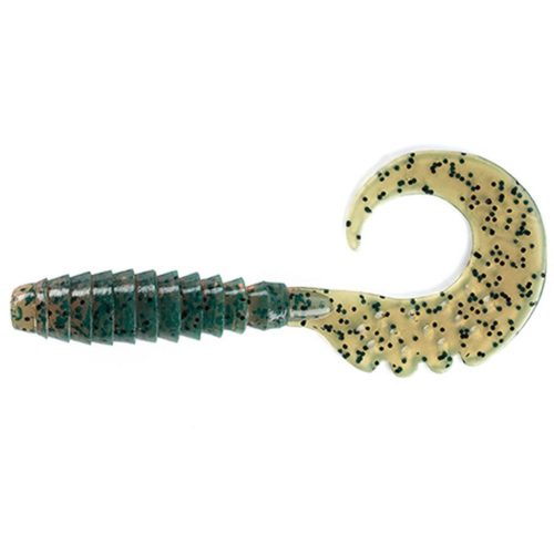 Fancy Grub 2.5" (10pcs.), #017 - Motor Oil Pepper