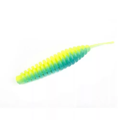 FISHUP Tanta 2.5" (8pcs.),  #206 - Sky/Chartreuse